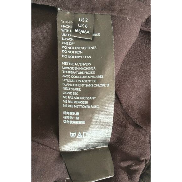 Free People Vegan Leather Midnight Magic Mini Skirt - 2 - Black Moto Grunge Glam - Picture 16 of 16